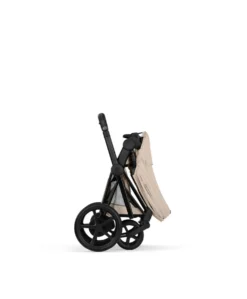 Cybex e-Priam Pushchair Bundle with Cybex Cloud T i-Size & Sirona T i-Size Car Seat - Sepia Black