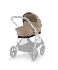 Cybex Gazelle S Pushchair Bundle with Cloud T i-Size Baby Car Seat & Base (7 Pieces) - Almond Beige