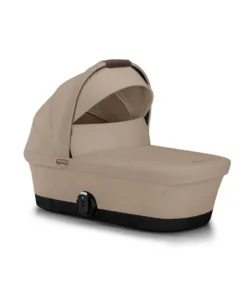 Cybex Gazelle S Pushchair Bundle with Cybex Aton B2 i-Size Car Seat & Base (7 Pieces) - Almond Beige