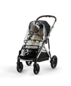 Cybex Gazelle S Pushchair Bundle with Cybex Cloud T i-Size Rotating Baby Car Seat (7 Pieces) - Moon Black