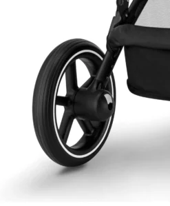 Cybex Gazelle S Pushchair Bundle with Cybex Cloud T i-Size Rotating Baby Car Seat (7 Pieces) - Moon Black