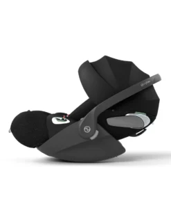 Cybex Gazelle S Pushchair Bundle with Cybex Cloud T i-Size Rotating Baby Car Seat (7 Pieces) - Moon Black