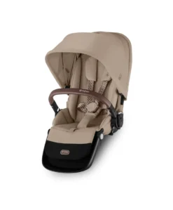 Cybex Gazelle S Twin Pushchair Bundle (12 Pieces) - Almond Beige