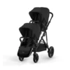 Cybex Gazelle S Twin Pushchair Bundle (12 Pieces) - Moon Black