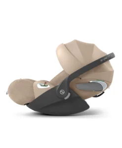 Cybex Priam Pushchair & Carry Cot Bundle With Cybex Cloud T Plus Car Seat & Base - Cozy Beige