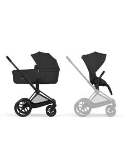 Cybex Priam Pushchair & Carrycot - Sepia Black