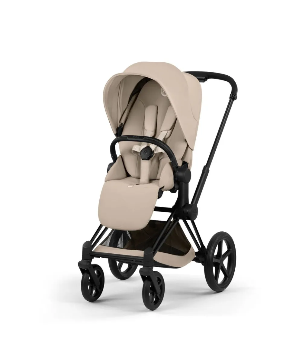 Cybex Priam Pushchair & Carry Cot - Cozy Beige