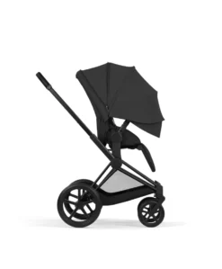 Cybex Priam Ultimate Pushchair Bundle with Cybex Cloud T i-Size Rotating Baby Car Seat & Base - Sepia Black