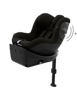 Cybex Sirona Gi i-Size 360 Car Seat with Isofix Base – Magic Black