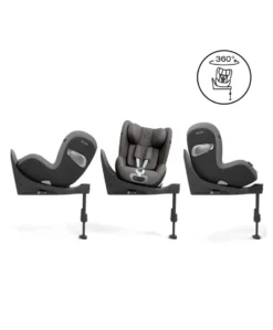 CYBEX Sirona T i-Size 360° Rotating Toddler Car Seat - Mirage Grey