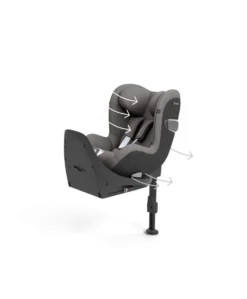 CYBEX Sirona T i-Size 360° Rotating Toddler Car Seat - Mirage Grey