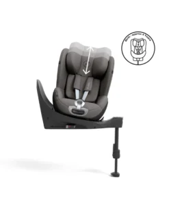 CYBEX Sirona T i-Size 360° Rotating Toddler Car Seat - Mirage Grey