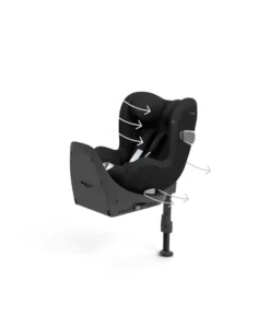 CYBEX Sirona T i-Size 360° Rotating Toddler Car Seat - Sepia Black