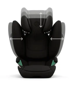 Cybex Solution G2 i-Size High-back Booster Car Seat - Magic Black
