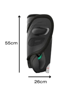 Cybex Solution G2 i-Size High-back Booster Car Seat - Magic Black