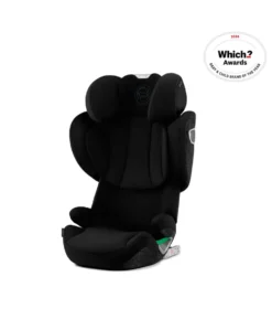 Cybex Solution T i-Fix High-back Booster Car Seat in Moon Black