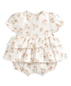 Daisy Peplum Shortie Romper