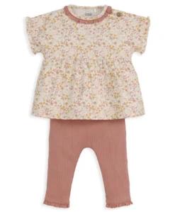 Ditsy T-Shirt & Leggings Outfit Set