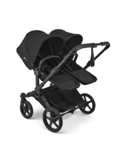Donkey 6 Twin Essential Bundle With Cybex Cloud T i-Size Rotating Baby Car Seat (11 Pieces) - Heritage Black