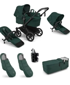 Donkey 6 Twin Essential Bundle (6 Pieces) - Fern Green