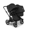 Donkey 6 Twin Essential Bundle With Cybex Cloud T+ i-Size Rotating Baby Car Seat (11 Pieces) - Heritage Black