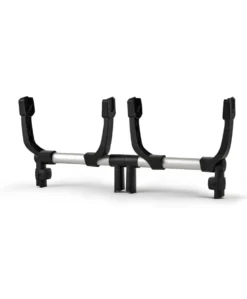 Donkey 6 Twin Essential Bundle With Cybex Cloud T+ i-Size Rotating Baby Car Seat (11 Pieces) - Heritage Black
