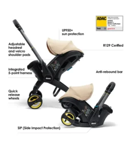 Doona i Car Seat & Stroller - Sahara Sand