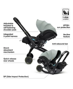 Doona X Car Seat & Stroller - Dusty Sage
