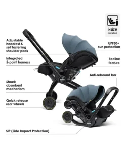 Doona X Car Seat & Stroller - Ocean Blue