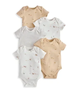 Duckling Short-Sleeved Bodysuits (Pack of 5)