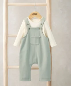 Dungaree & Bodysuit Set