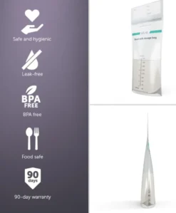 Elvie Breast Milk Storage Bags - Pack of 100
