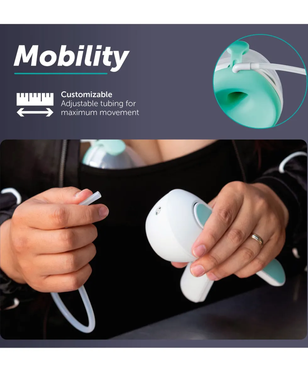 Elvie Wave Single Wearable In-Bra Manual Pump