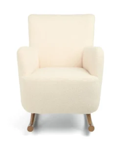Elwood Nursing Chair - Off White Boucle