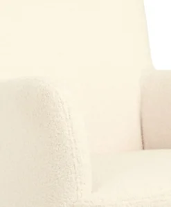 Elwood Nursing Chair - Off White Boucle