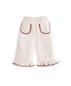 Embroidery Top & Trouser Set
