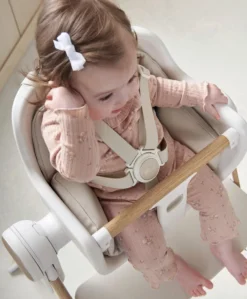 Eno Highchair & Eno Highchair Cushion Bundle - Cashmere