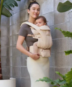 Ergobaby Omni Deluxe Mesh Baby Carrier - Natural Beige
