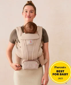 Ergobaby Omni Deluxe Mesh Baby Carrier - Natural Beige