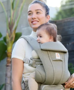 Ergobaby Omni Deluxe Mesh Baby Carrier - Olive