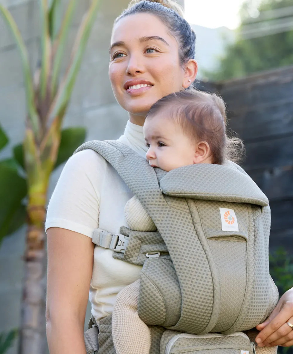 Ergobaby Omni Deluxe Mesh Baby Carrier - Olive