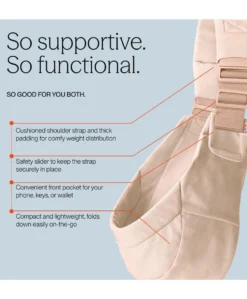 Ergobaby Upsie Sling Carrier- Natural Beige