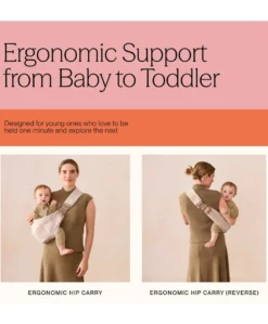 Ergobaby Upsie Sling Carrier- Onyx Black