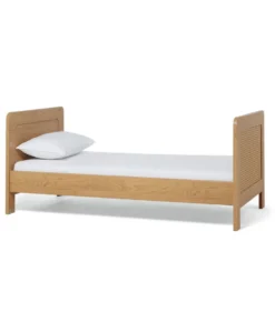 Esna Cotbed & Essential Airflow Pocket Spring Cotbed Mattress Bundle - Rattan