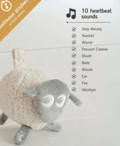 Ewan the Dream Sheep Deluxe - Grey