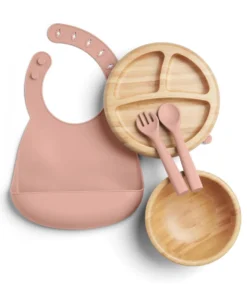 First Mealtime Bamboo Set - Melba