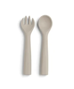 First Mealtime Bamboo Set - Truffle