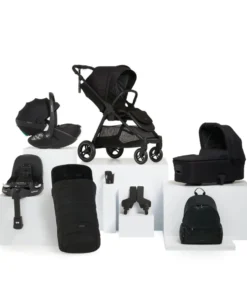 Flip XT³ Pushchair Bundle with Maxi-Cosi Pebble 360 Pro² Car Seat (8 Pieces) - Ink