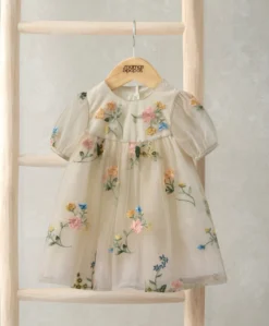 Floral Mesh Dress