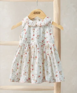 Floral Poplin Dress